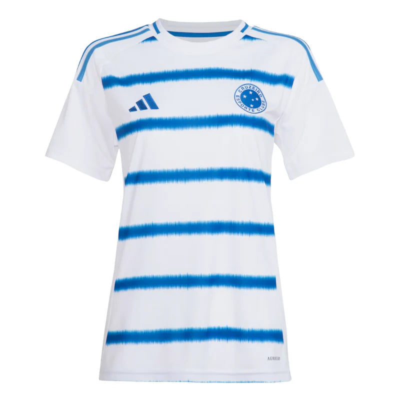 Camisa Cruzeiro Feminina Away 25/26 - Branca