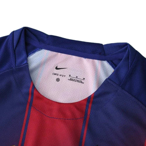 Camisa Barcelona Home 25/26 – Edição Azul & Vermelha Premium