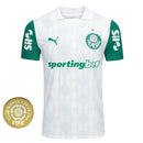 Camisa Palmeiras Away 25/26 - Branca C/ Patrocínios