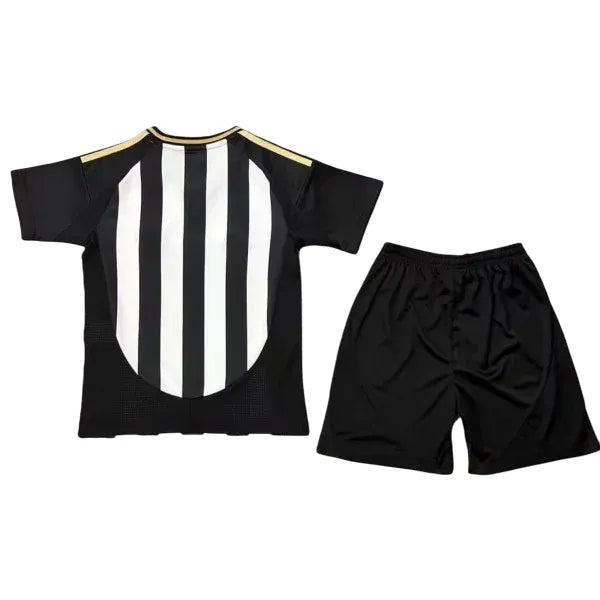 Conjunto Infantil Atlético Mineiro I 25/26 - Preta e Branca