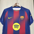 Camisa Barcelona Home 25/26 – Edição Azul & Vermelha Premium