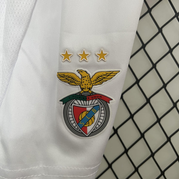 Conjunto Infantil Benfica I 24/25 - Vermelho e Branco