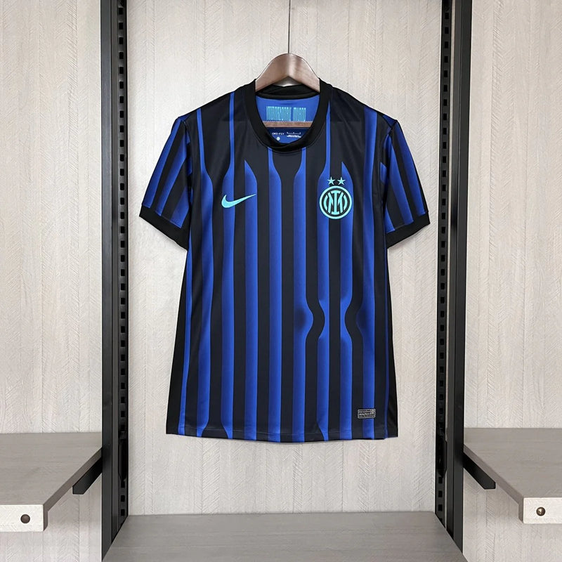 Camisa Inter de Milão 25/26 – Home Azul e Preta (Linha Premium)