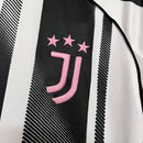 Camisa Juventus 25/26 – Home Branca e Preta (Linha Premium)