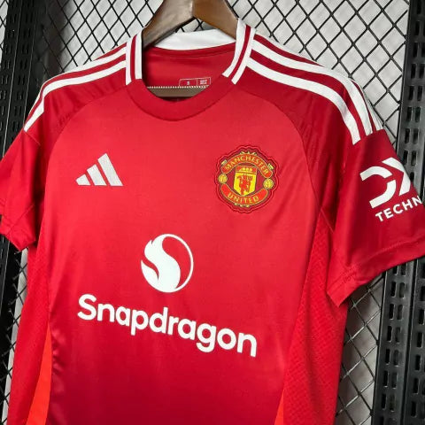 Camisa Manchester United 25/26 – Home Vermelha (Linha Premium)