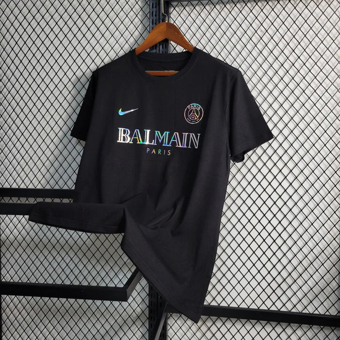 Camisa PSG Balmain - Preta Refletiva