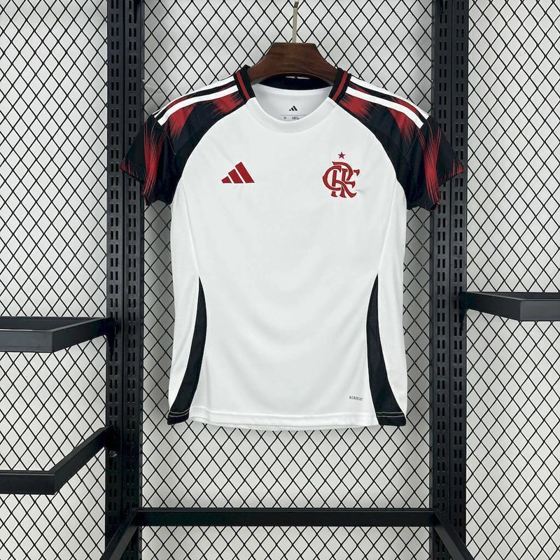 Camisa Feminina Adidas Flamengo 2025/26 II com Patrocínios
