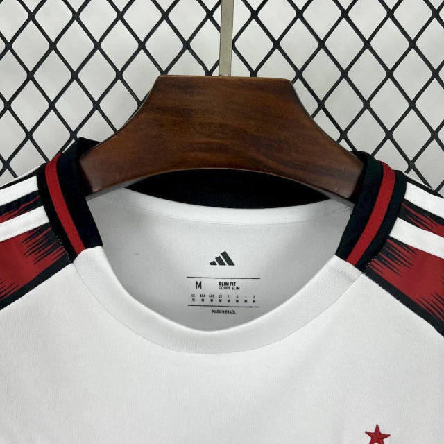 Camisa Feminina Adidas Flamengo 2025/26 II com Patrocínios