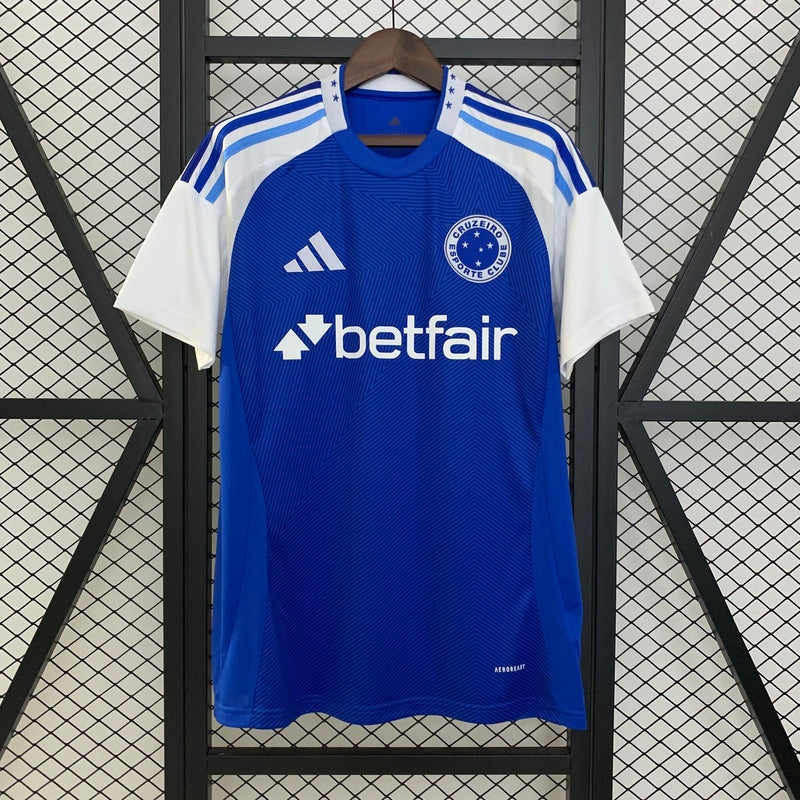 Camisa Cruzeiro 25/26 – Modelo Branco Performance (Edição Internacional)