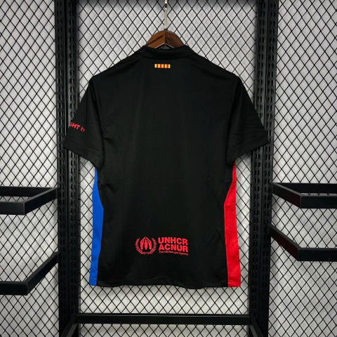Camisa Barcelona Away 24/25 s/n° Torcedor Masculino - Preta